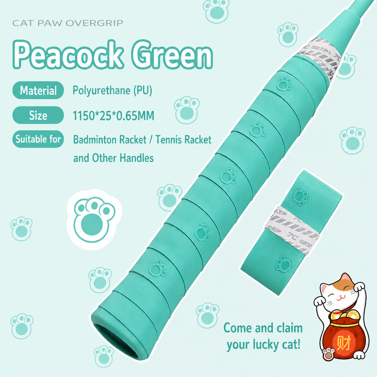 Taangrips™ Cat Paw Comfort Overgrip