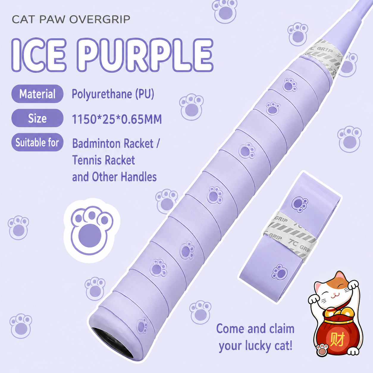 Taangrips™ Cat Paw Comfort Overgrip